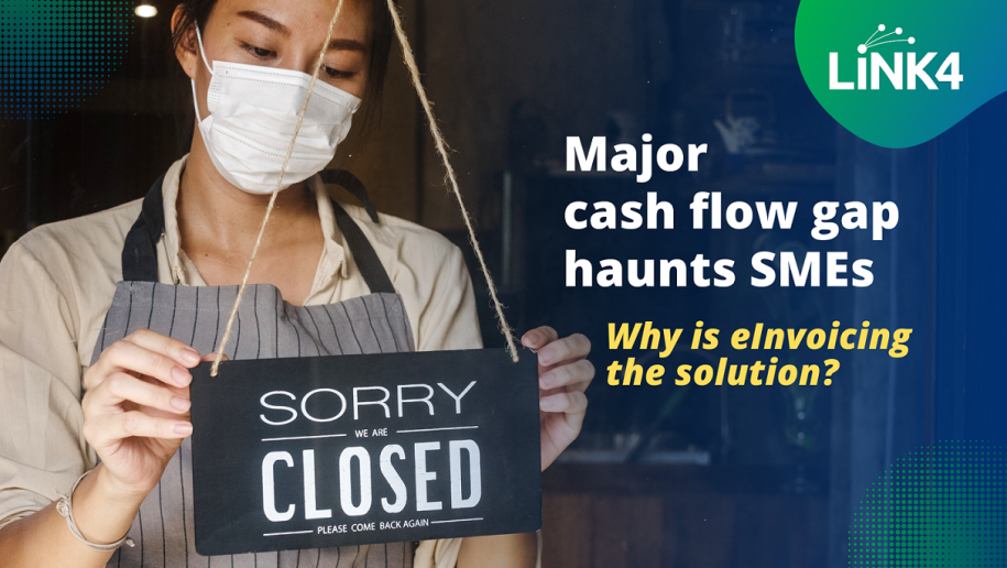 Major cash flow gap haunts SMEs – why is eInvoicing the solution?