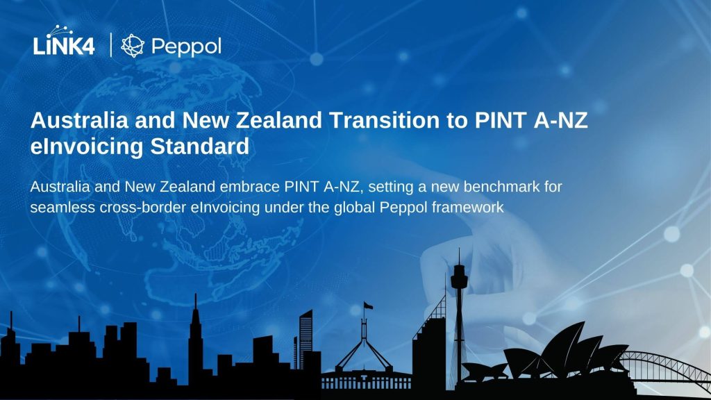 Australia and New Zealand Transition to PINT A-NZ eInvoicing Standard