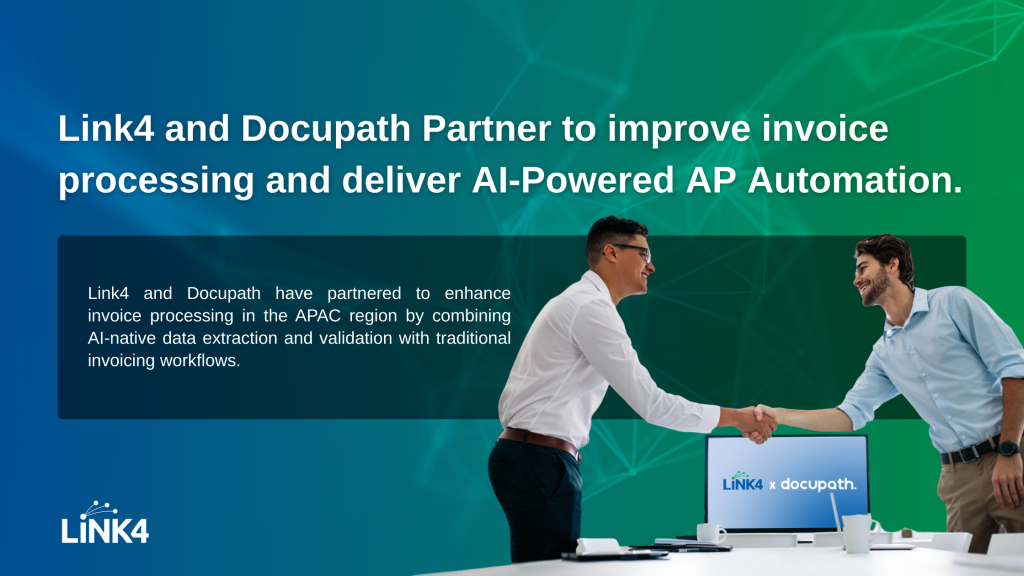 Link4 and Docupath Partner to improve invoice processing and deliver AI-Powered AP Automation.